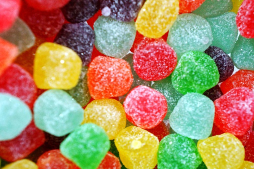 Full Frame Shot Of Colorful Candies